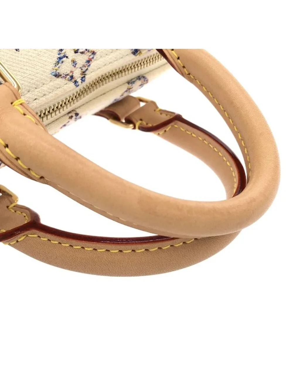 Louis Vuitton Tweed Monogram Multicolor Speedy Bandouliere 20 Boston Bag